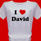I "Heart" Personalized Scoop Neck T-shirt